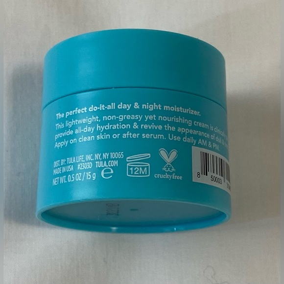 NEW TULA Skincare 24/7 moisture Hydrating day & night cream 0.5 oz never opened - Picture 3 of 11